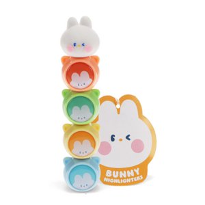 Stapelbare markeerstiften set - Bunny