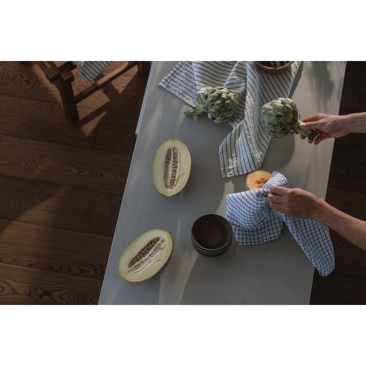 Theedoek (theedoek) / Bistro, 100% linnen