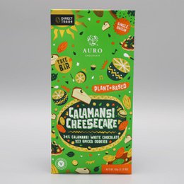 Calamansi Cheesecake med plantebaseret 34% hvid chokolade