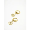 Boucles d'oreilles en acier inoxydable
