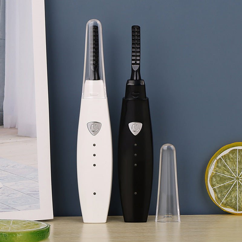 Elektrisch verwarmde wimperkruller USB oplaadbare wimperkruller Snelle verwarming Natuurlijke wimperkruller Langdurige make-uptools