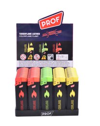 Présentoir 50 briquets rubber toch