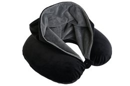 COUSSIN DE VOYAGE POLYESTER 30X10X32 CAPUCHE NOIR RC208034