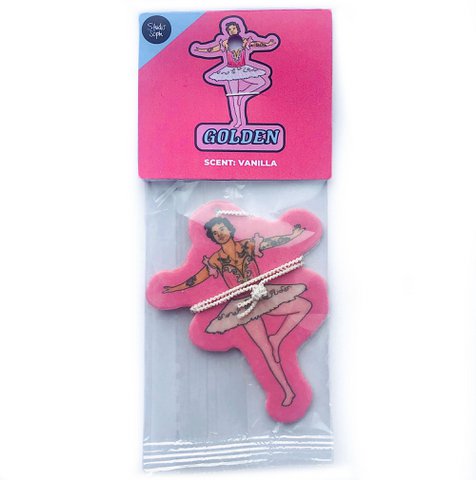 Golden Air Freshener