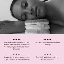 Herbruikbare make-up verwijderingspads - set van 3