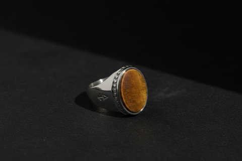 Ring DEUS TIGERAUGE