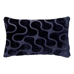NADINE | Cushion | 30x50 cm Insignia Blue | Blue | Hoii | With luxury inner cushion