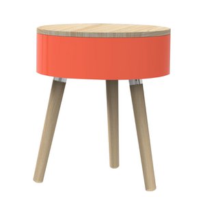 Lund - Skicktle Tisch - Orange