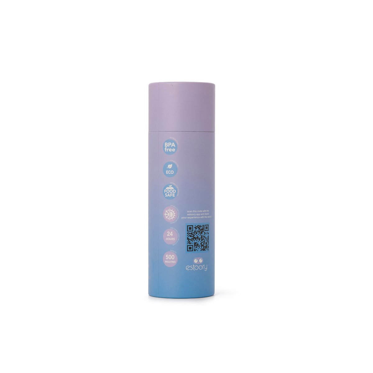 Flasche • Thermo RCL Blue & Lavendel - nachhaltige Trinkflasche