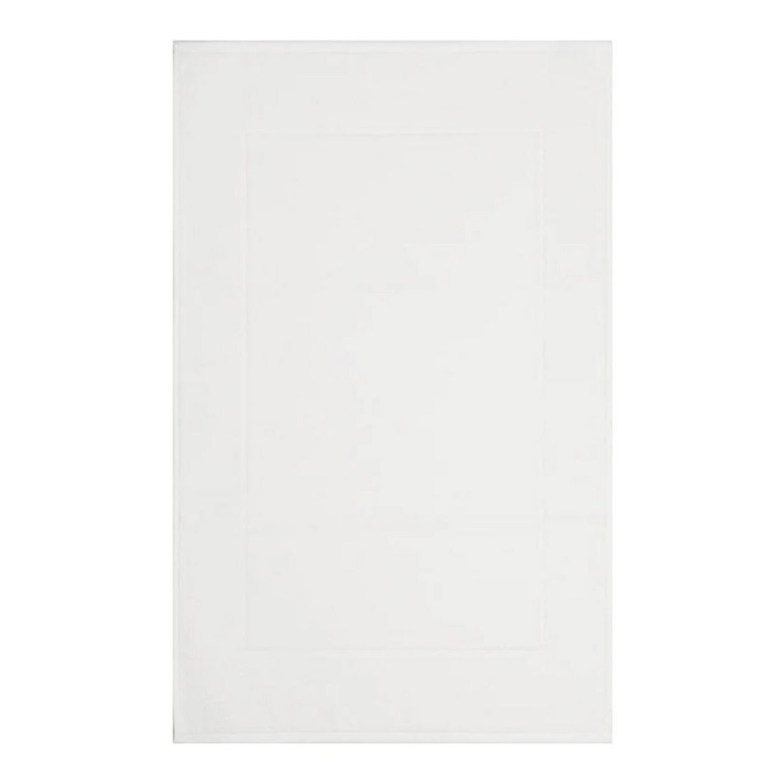 Bathroom mat Luxus White