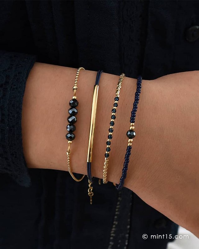 Bracelet Set 'Navy Chic'