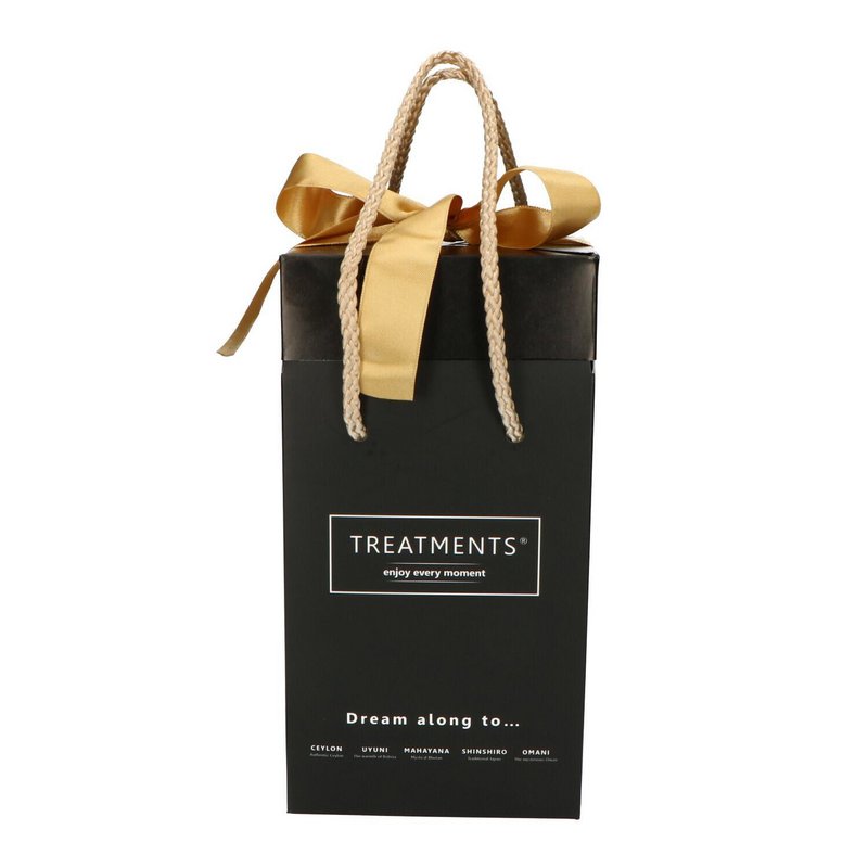 Treatments® Geschenktüte mit goldener Schleife