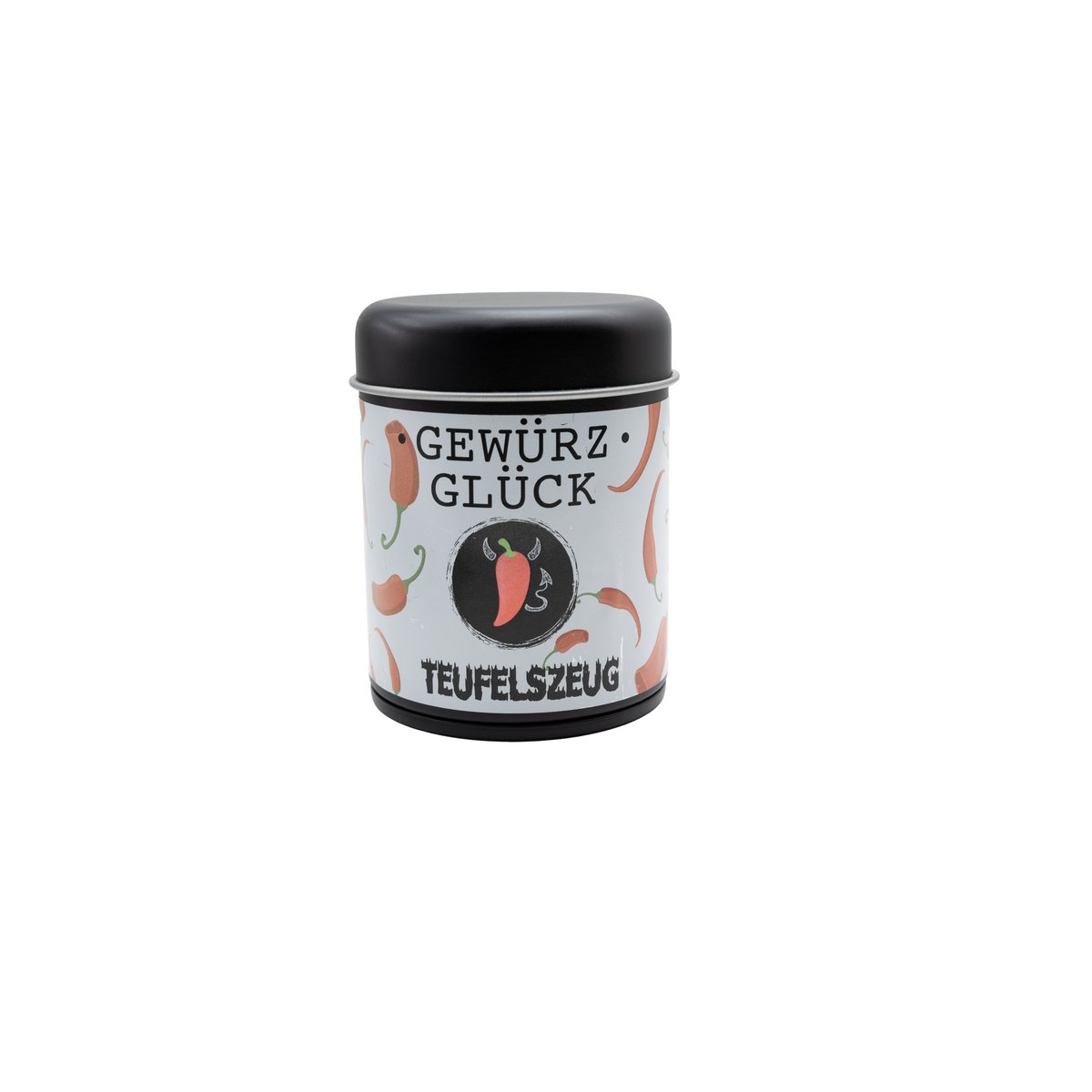 Gewürz-Glück Real Guys Gift Box - Set of 4 Spice Jars with Real Guy Steak Spice, Everyday Hero All-Round Spice, Great Tuber Potato Spice & Devil's Stuff Chili Spice