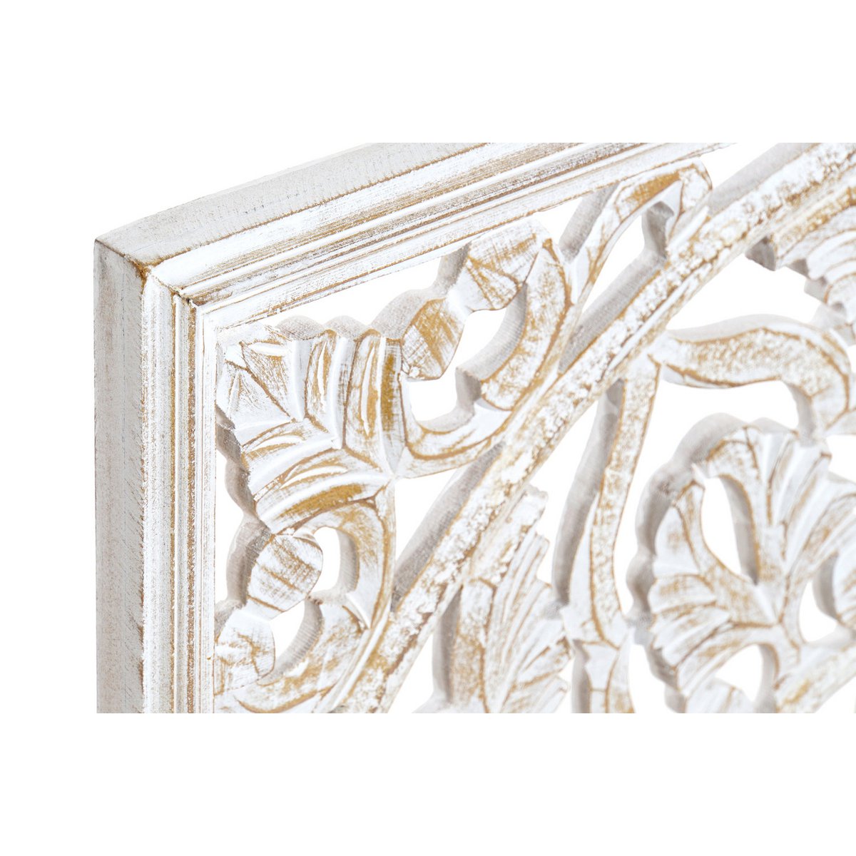 WANDDECORATIE MDF 60X2X60 GESNEDEN MANDALA DP201212