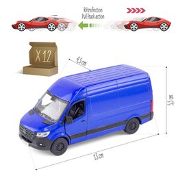 MINIATURE: MERCEDES-BENZ SPRINTER (set of 12)