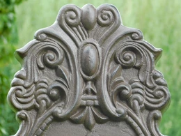 Elegante fontein – met messing kraan – aluminium – donkerbruin