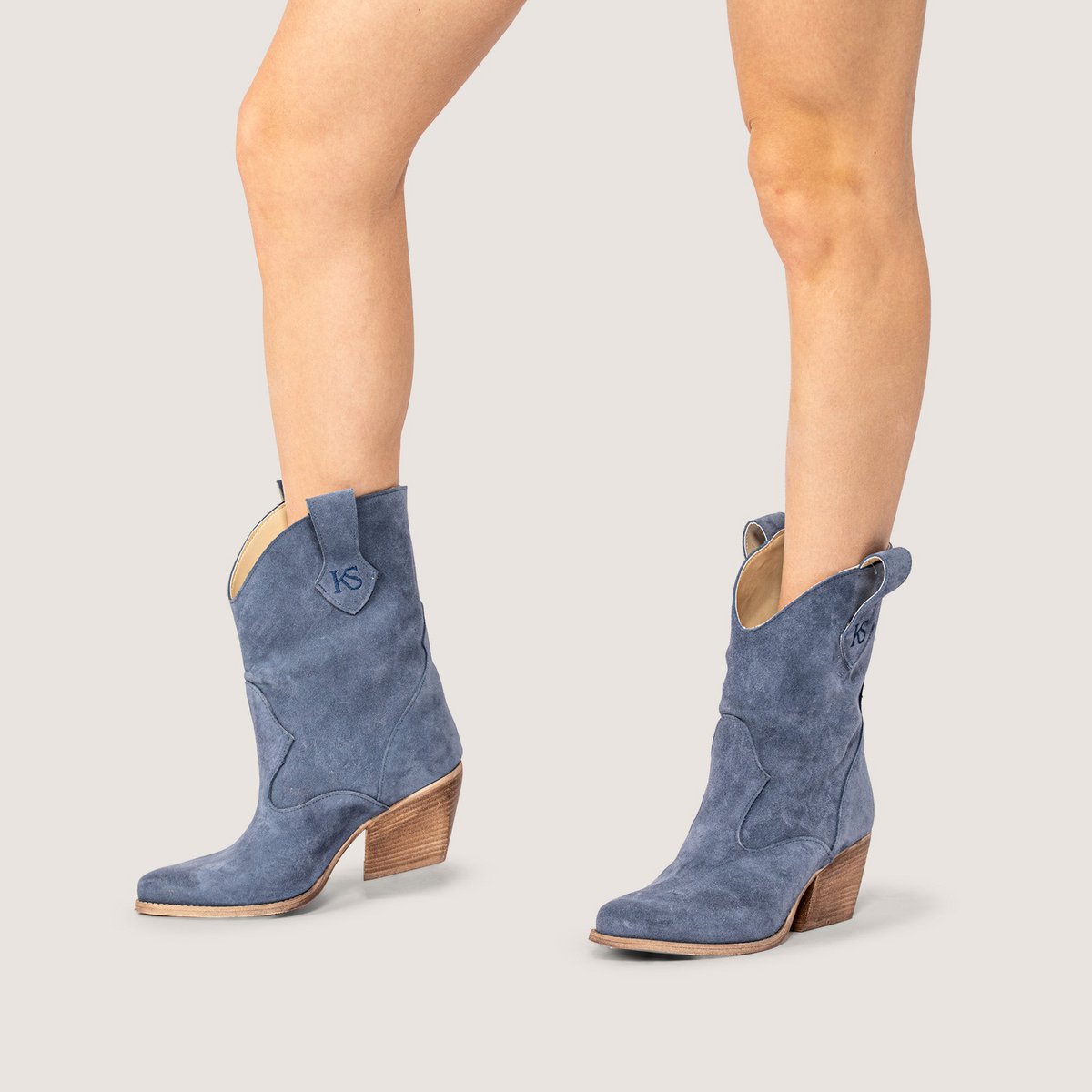 Montana Blue Jeans Texan Ankle Boots