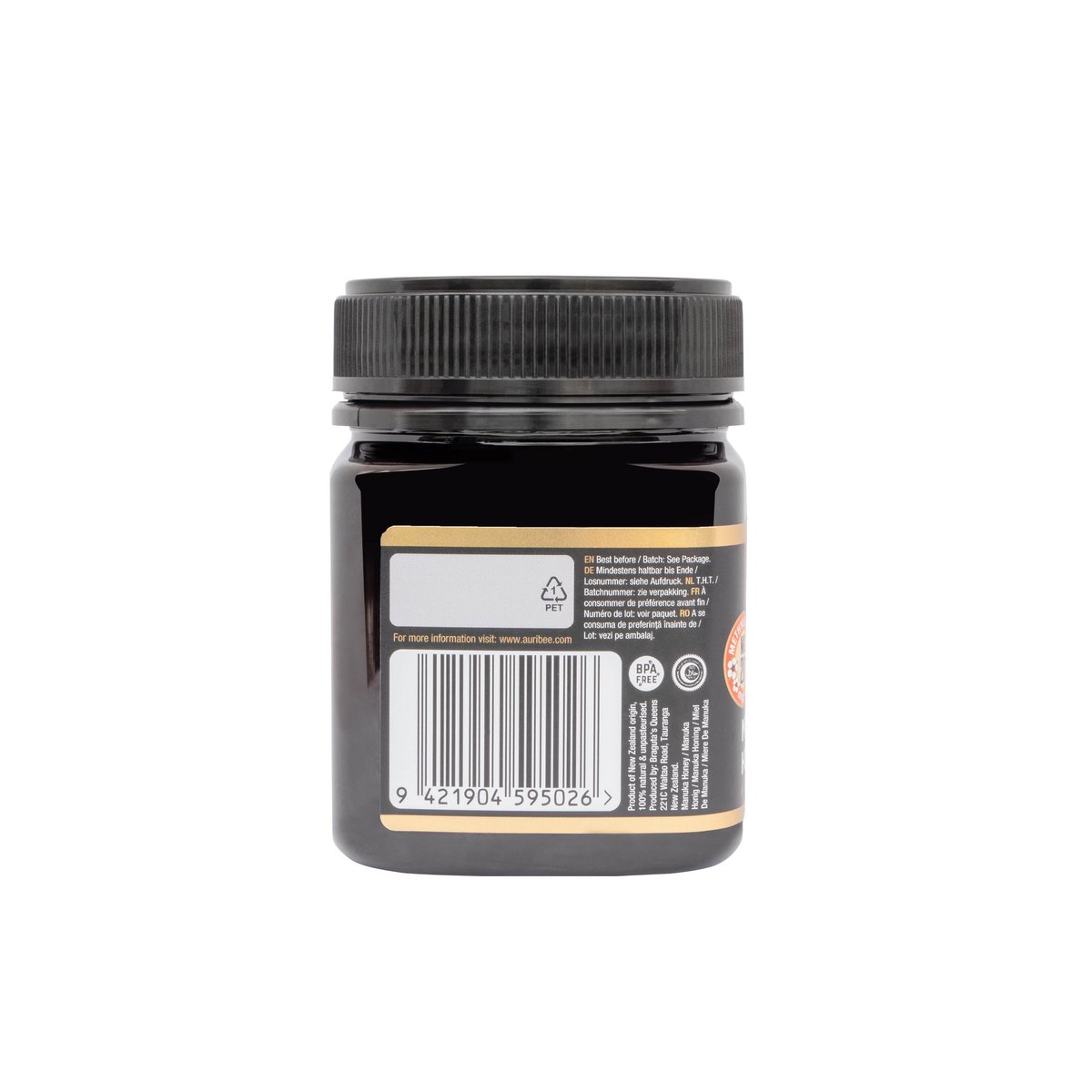 100% Pure, raw Manuka Honey MGO 200+ (250 grams)