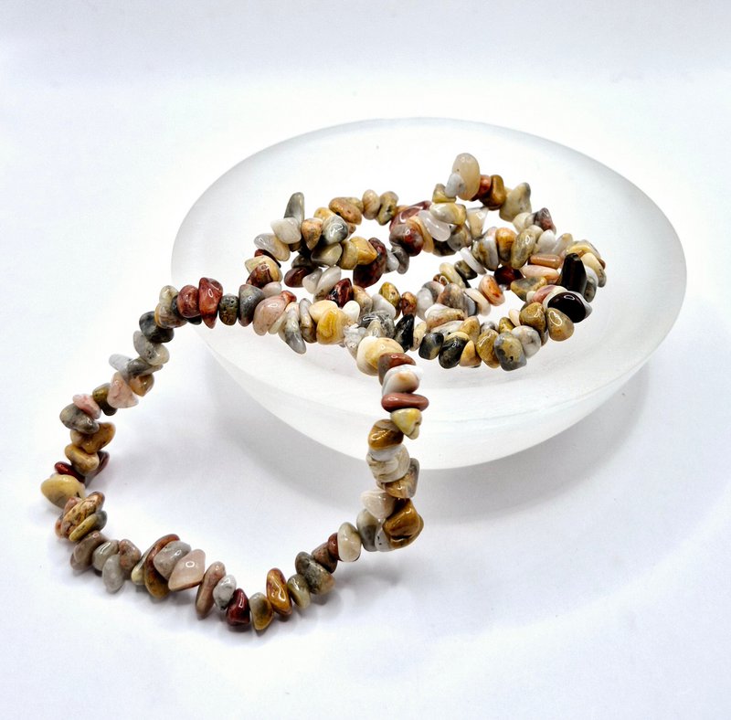 Kristall-Edelstein-Armband Crazy Agate – 19 cm