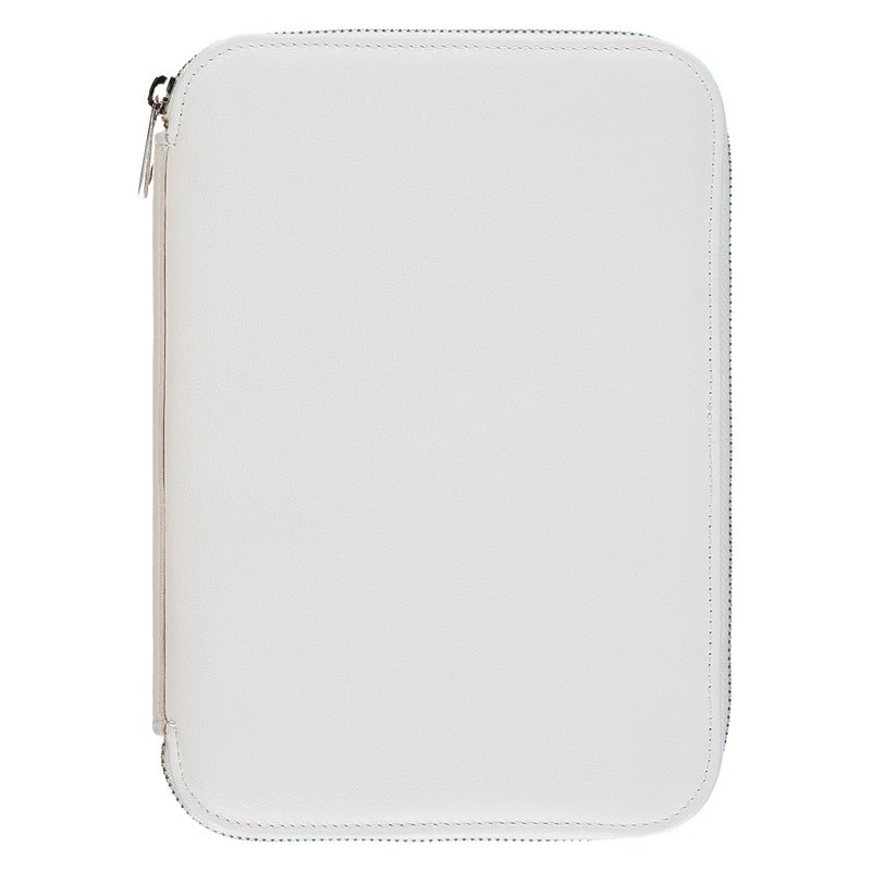 Mallette de bureau en cuir Madda - blanc