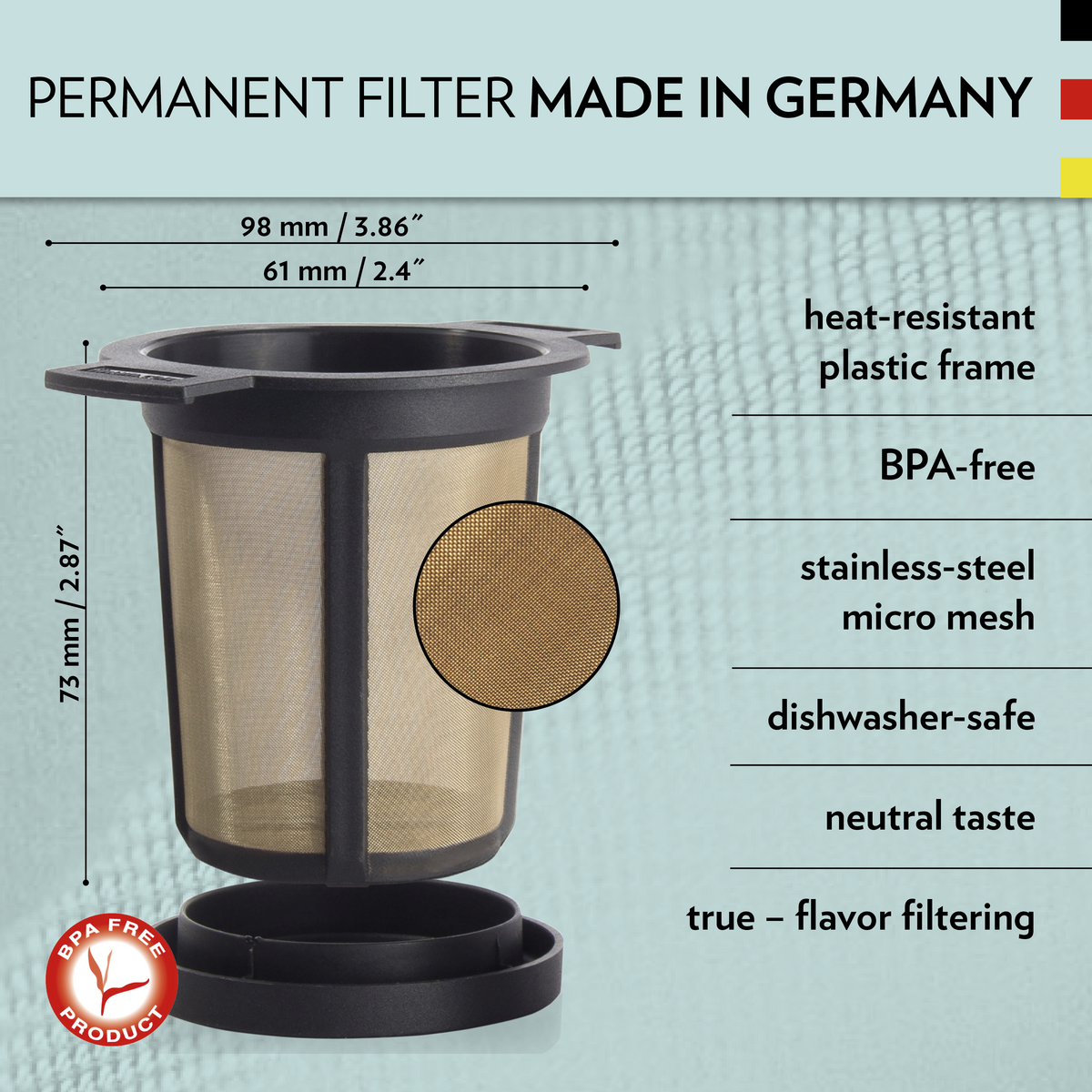 BREWING BASKET M, Permanent Filter