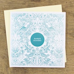 Carte de voeux merci