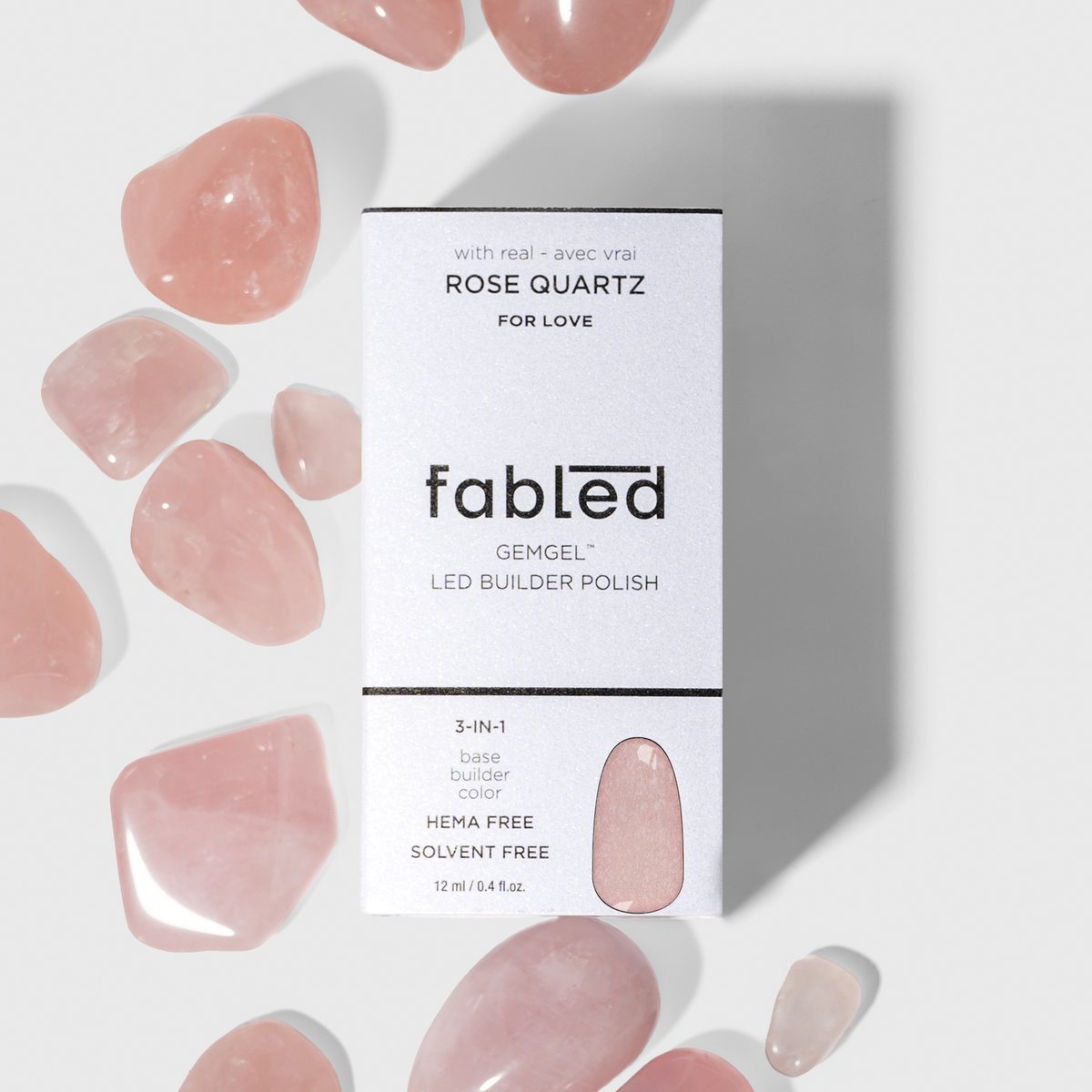 Legendarische - Rose Quartz Gemgel ™ Gel Pools