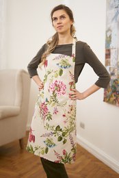 Ladies' Apron Simple, Poly-cotton Mix, Printed | Botanico