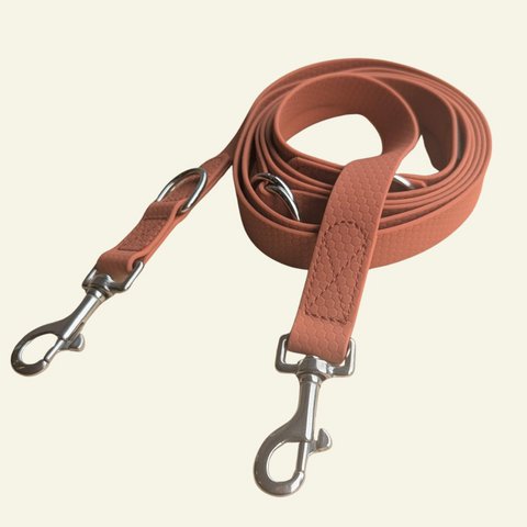 Waterproof multi-position leash Ocher