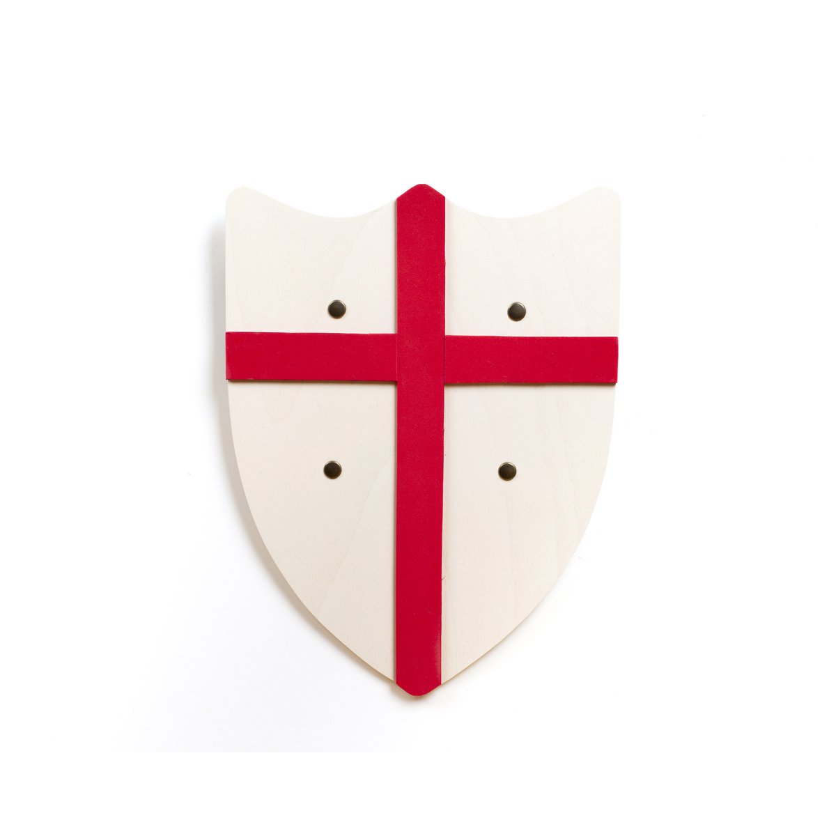 Shield Histrik L White avec Saint George Cross - ST584