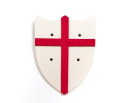 Shield Histrik L White avec Saint George Cross - ST584