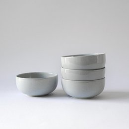 Skål mini Stokrose - arktisk grå - 150 ml