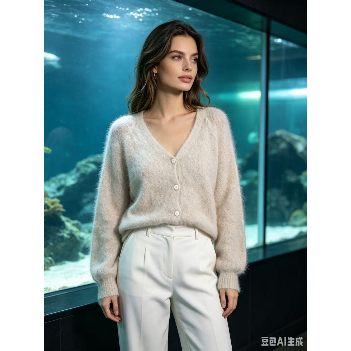 Mohair vest REF. 7709