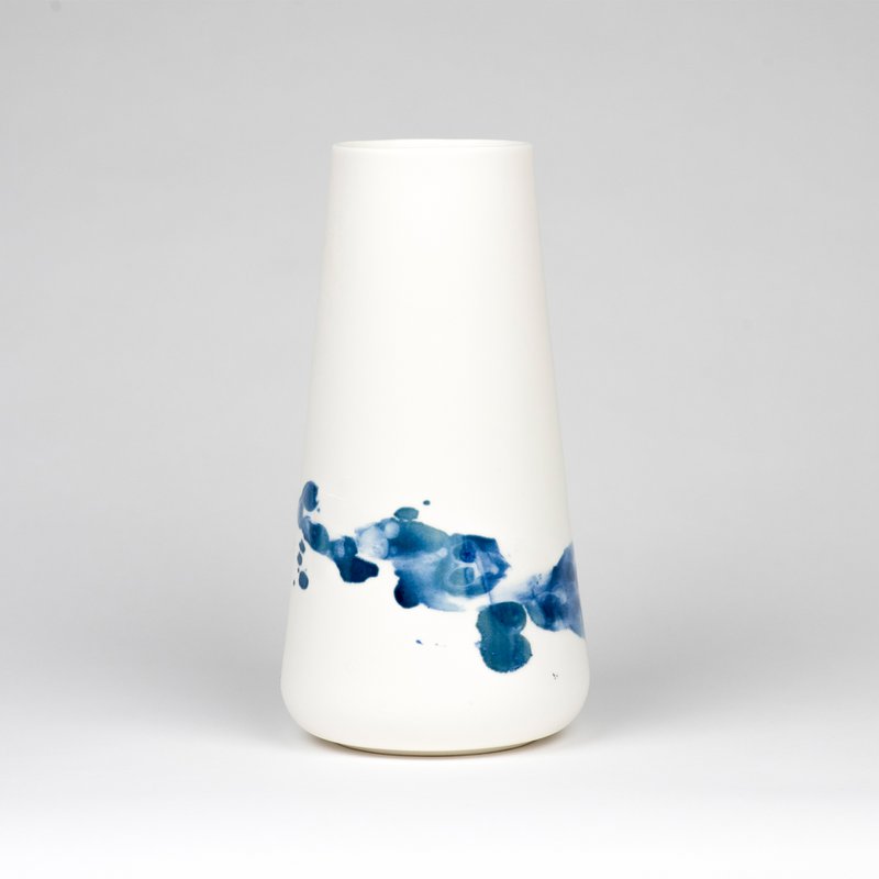 OPGEROLD stor vase