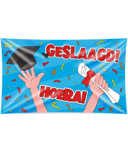 XXL-Flagge - bestandener Cartoon