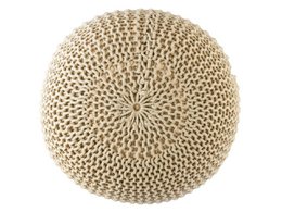 Pouf outdoor ø55cm Sitzpouf Terrasse Pool Garten