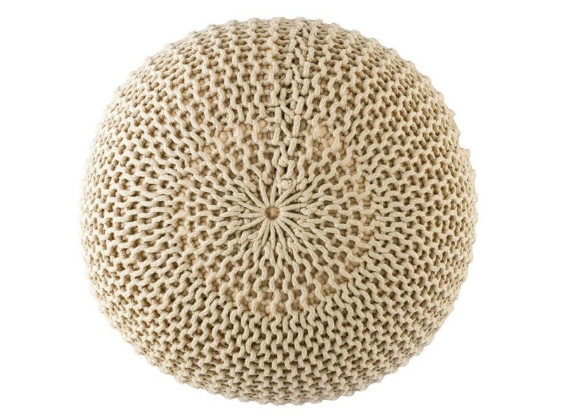 Pouf outdoor ø55cm Sitzpouf Terrasse Pool Garten
