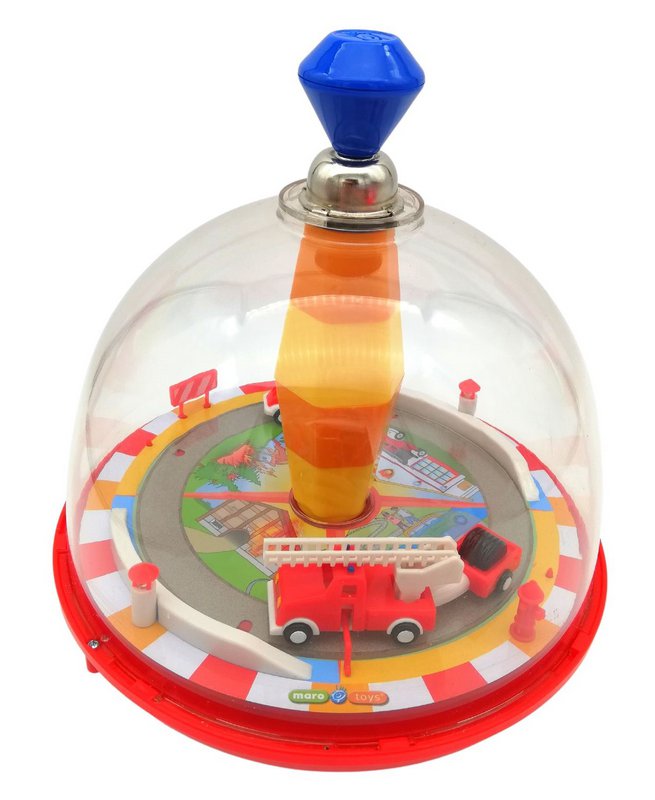 Brandweerpanoramatol voor kinderen, met geluid en bewegende elementen, Ø 19 cm