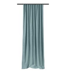 Alina thermal blackout curtain with hooks Aqua Green | 140 x 260 cm