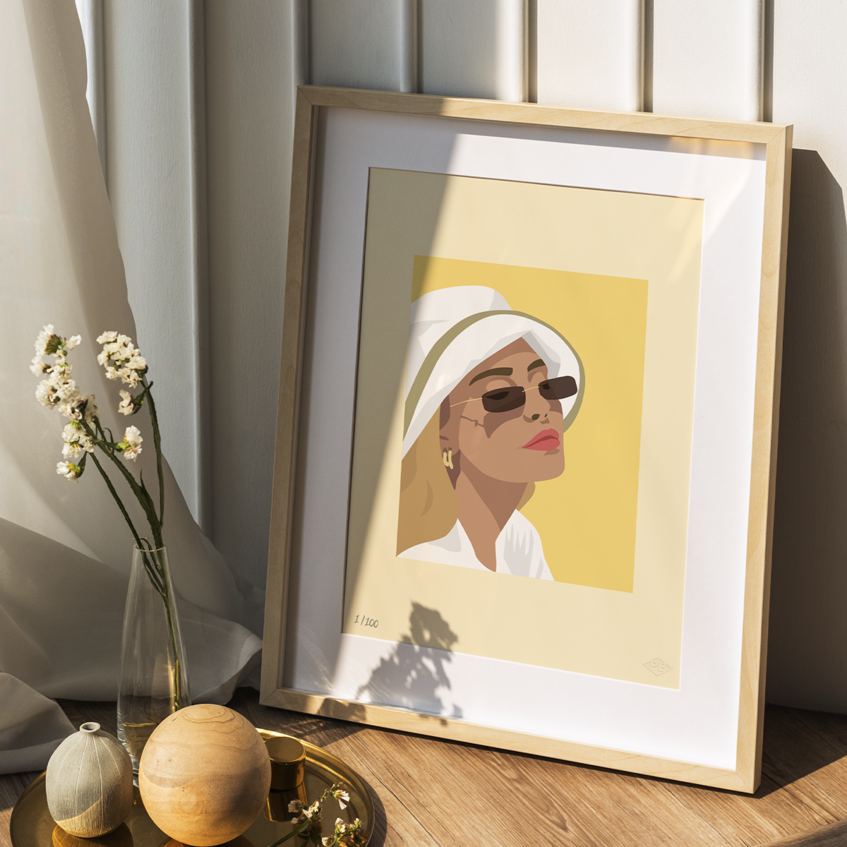 Poster "Francesca, Limited Edition" - 30x40cm - Art print