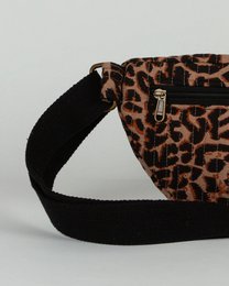 Leopard quiltet fanny pack
