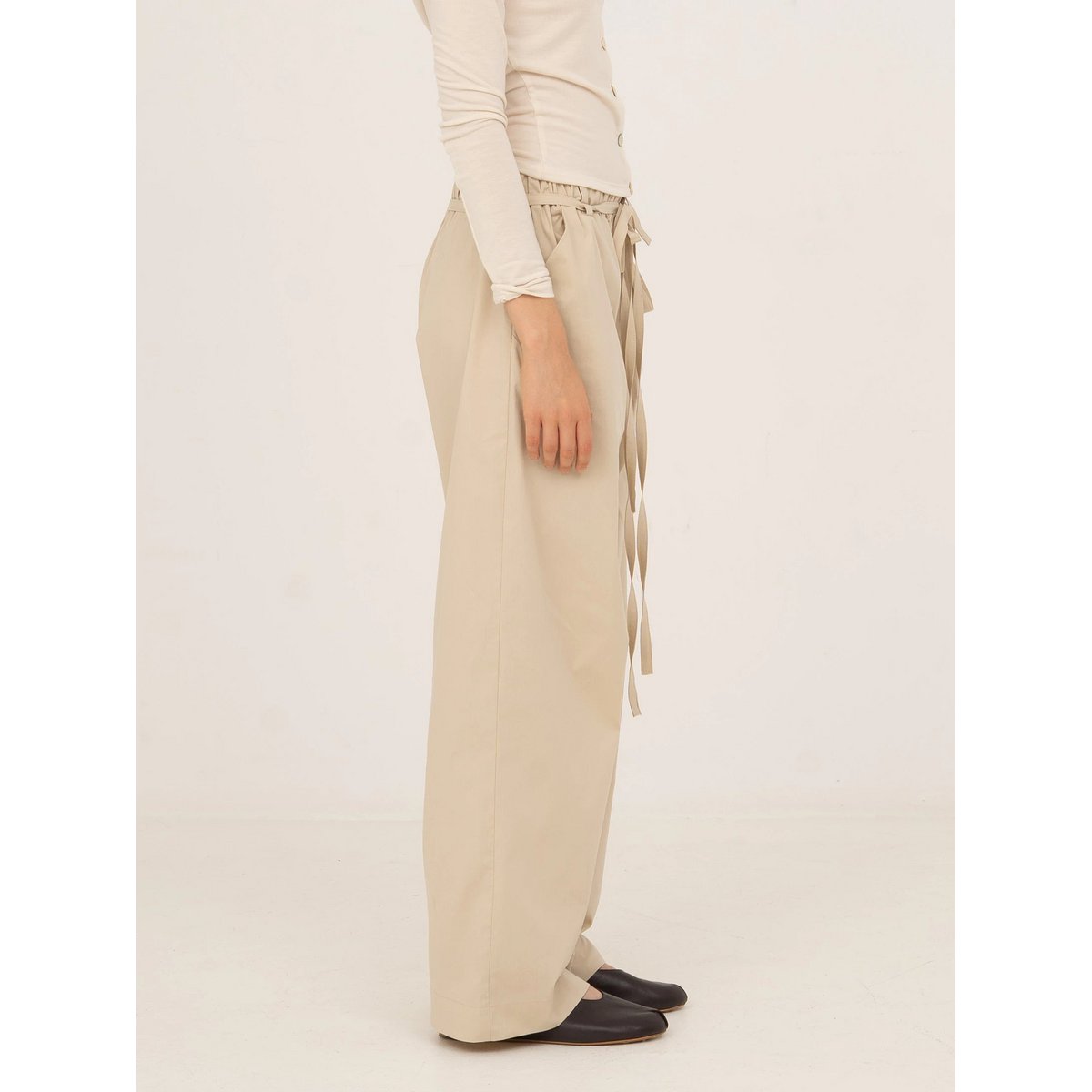Sappy Beige Pants
