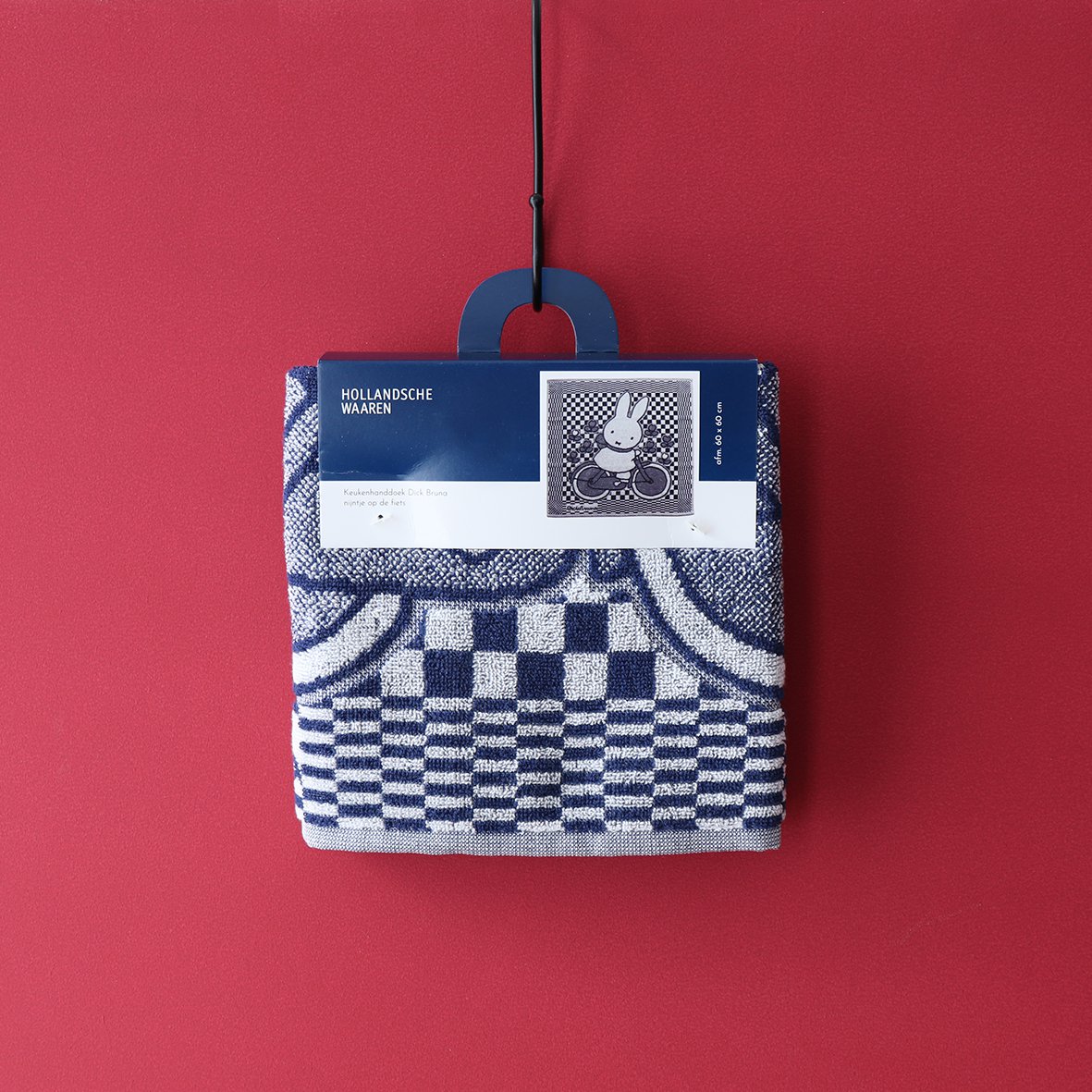Kitchen towel Dick Bruna | Miffy on bicycle