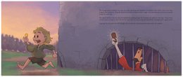 EN/DK - Illustrated Fairytale Children's Book - The Tinderbox - H.C. Andersen