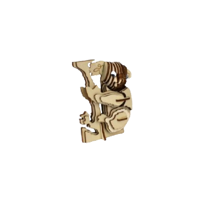 Byggesæt 3D Puslespil Koala - træ