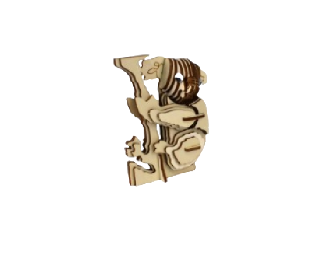 Bouwpakket 3D Puzzel Koala- hout