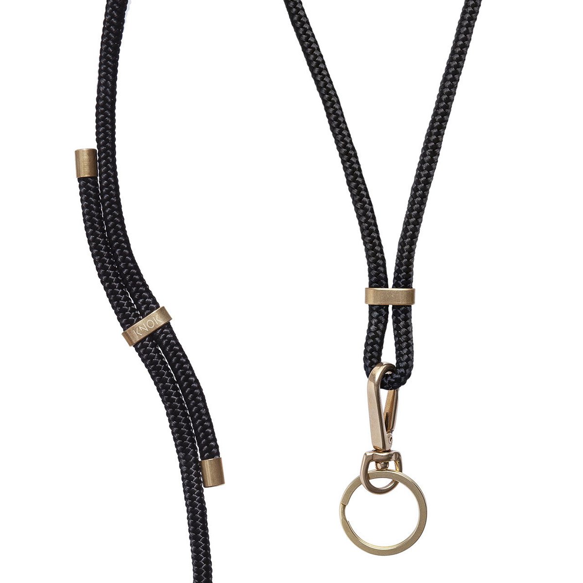 LANYARD SLEUTELHOUDER (ZWART)