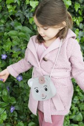 Bolso bandolera infantil - Yori el pequeño koala Gris