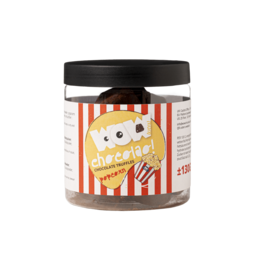 Popcorn Chocolate Truffles Gift Jar 130g | Crunchy Gourmet Chocolate