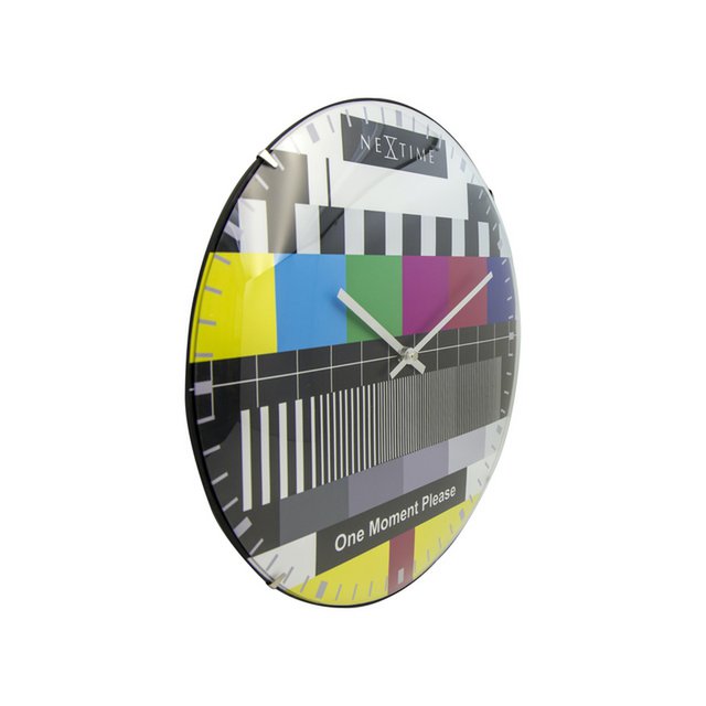 Horloge murale NeXtime Testpage Dôme 35 cm